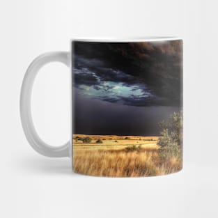 A Large Storm Cell Out on the Plains - Landscape Mug